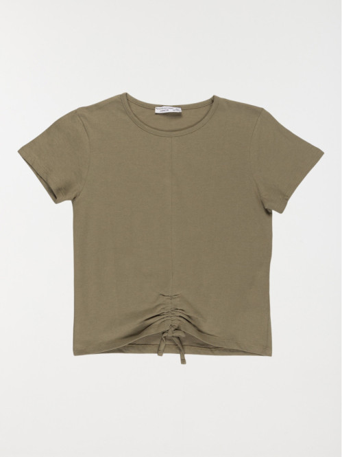 T-shirt lichen green fille (XXS-M)