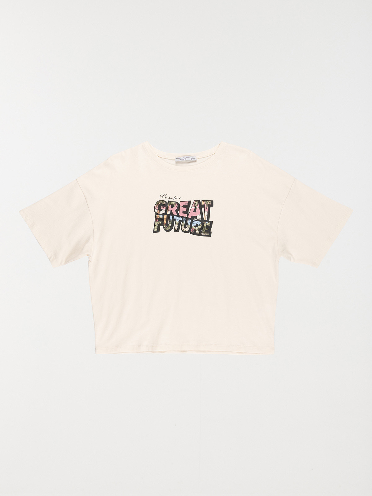 T-shirt message fille (XXS-M)