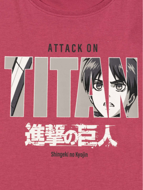 T-shirt attaque des titans...