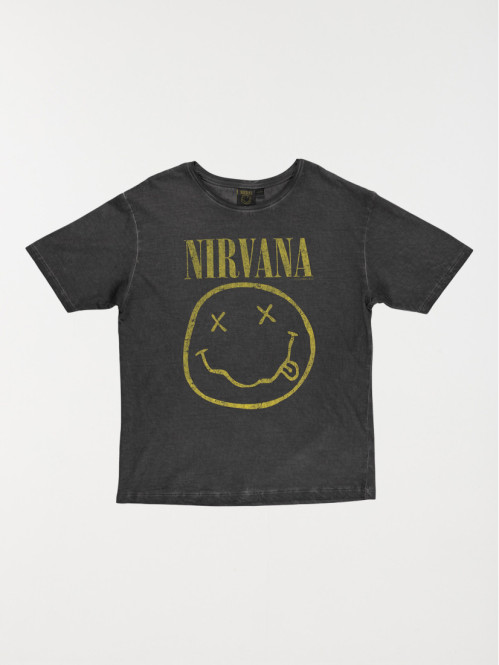 Tee-shirt Nirvana fille (XXS-M)