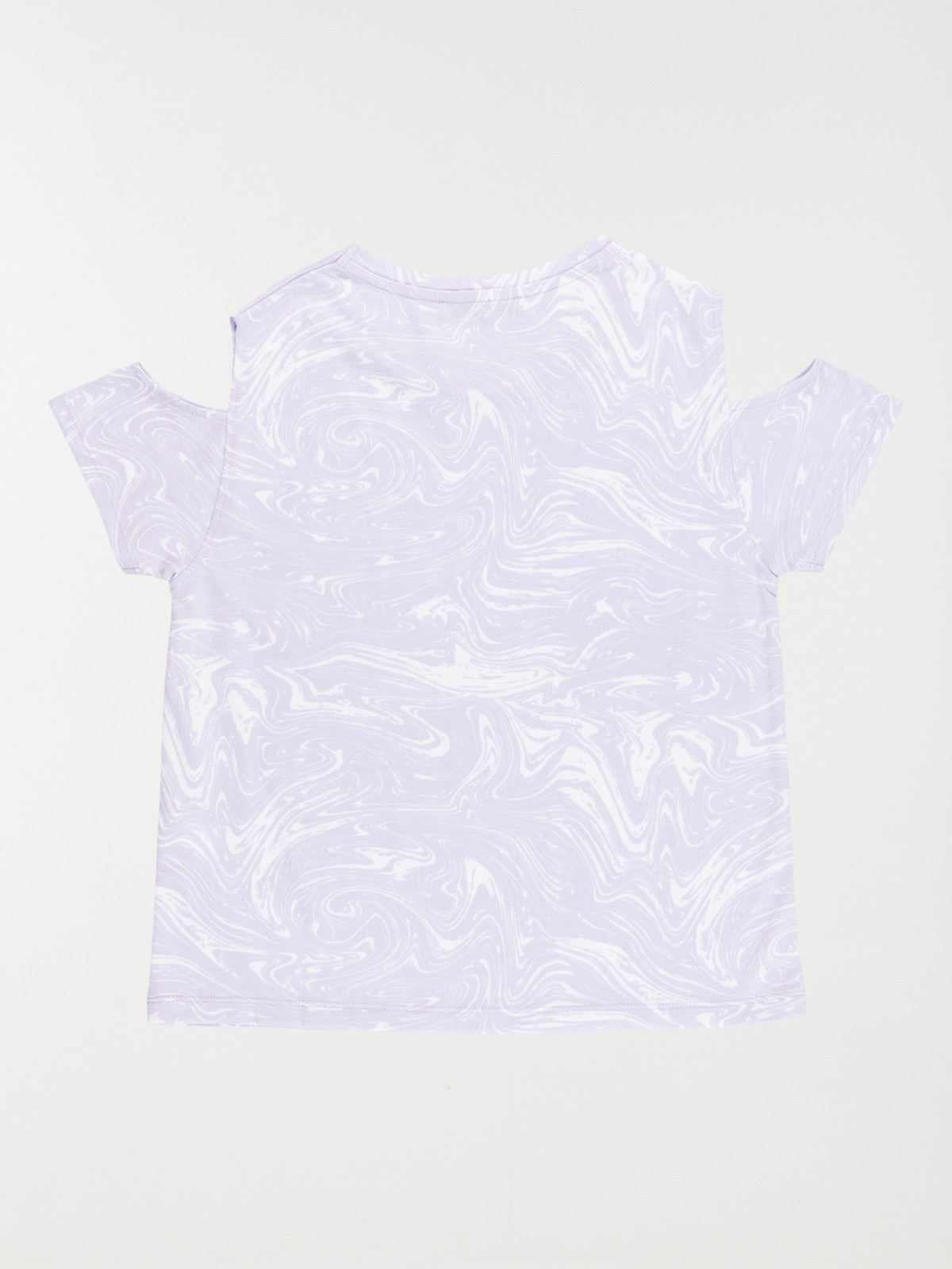 T-shirt tie and dye lilas fille (XXS-M)