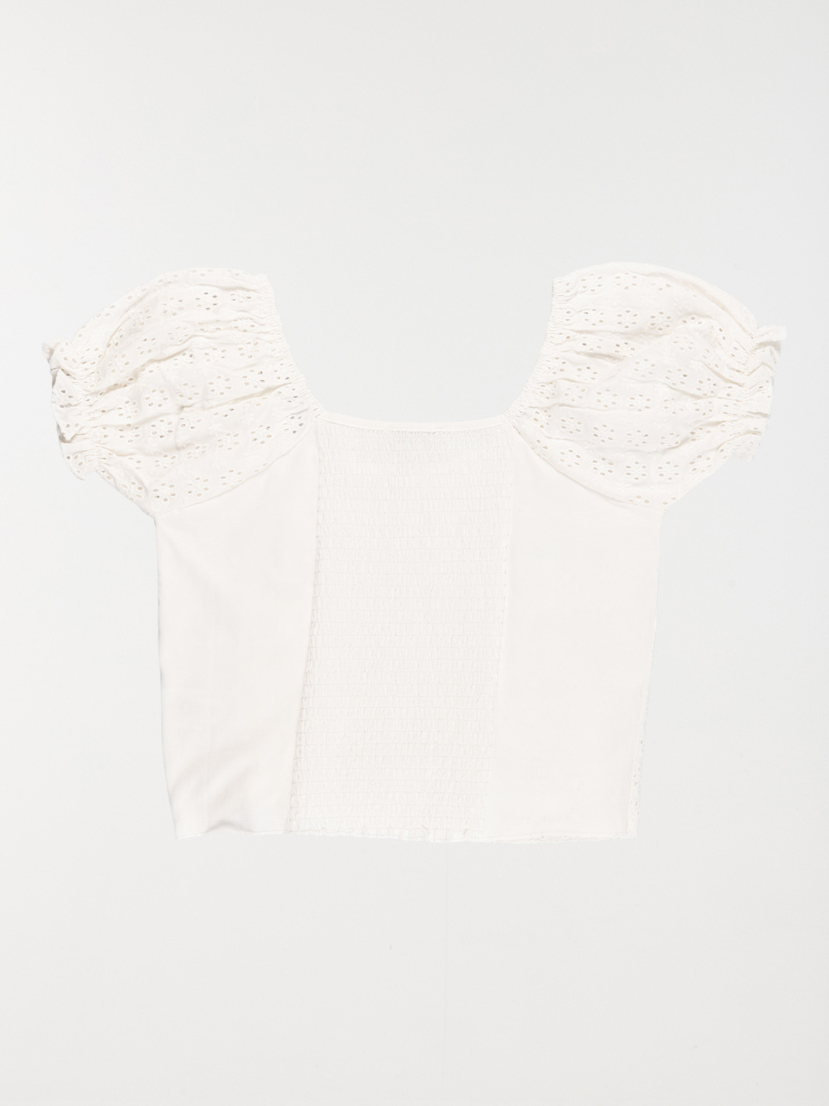 T-shirt broderie anglaise fille (XXS-M)