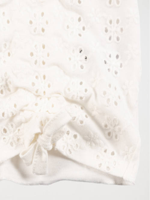 T-shirt broderie anglaise...