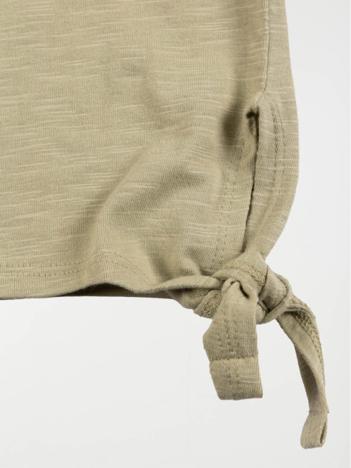 T-shirt kaki clair fille (XXS-M)