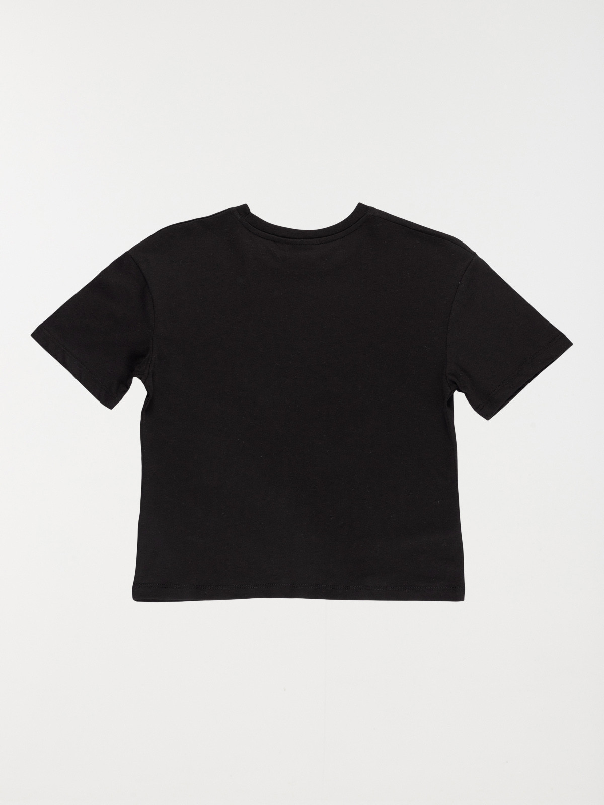 Tee-shirt noir smiley fille (XSS-M) Tee-shirt noir smiley fille (XSS-M)