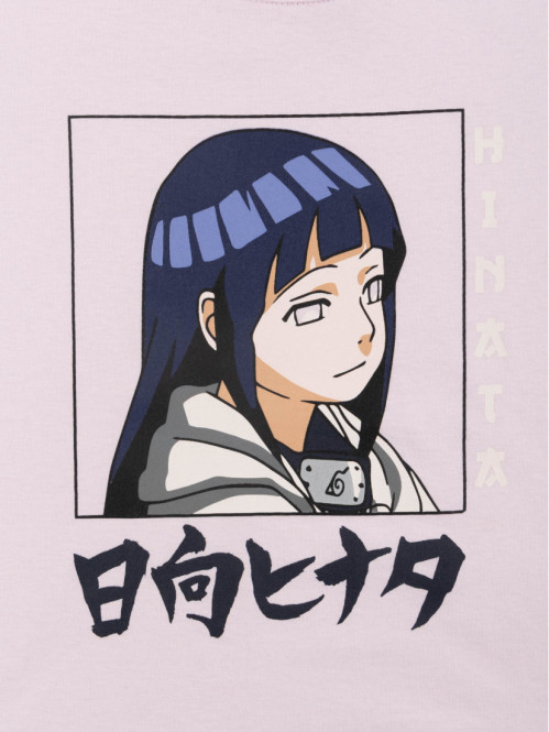 Tee shirt lilas Hinata Naruto (XXS-M)