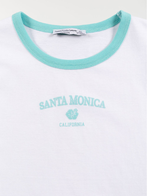 T-shirt Santa Monica fille (XXS-M)
