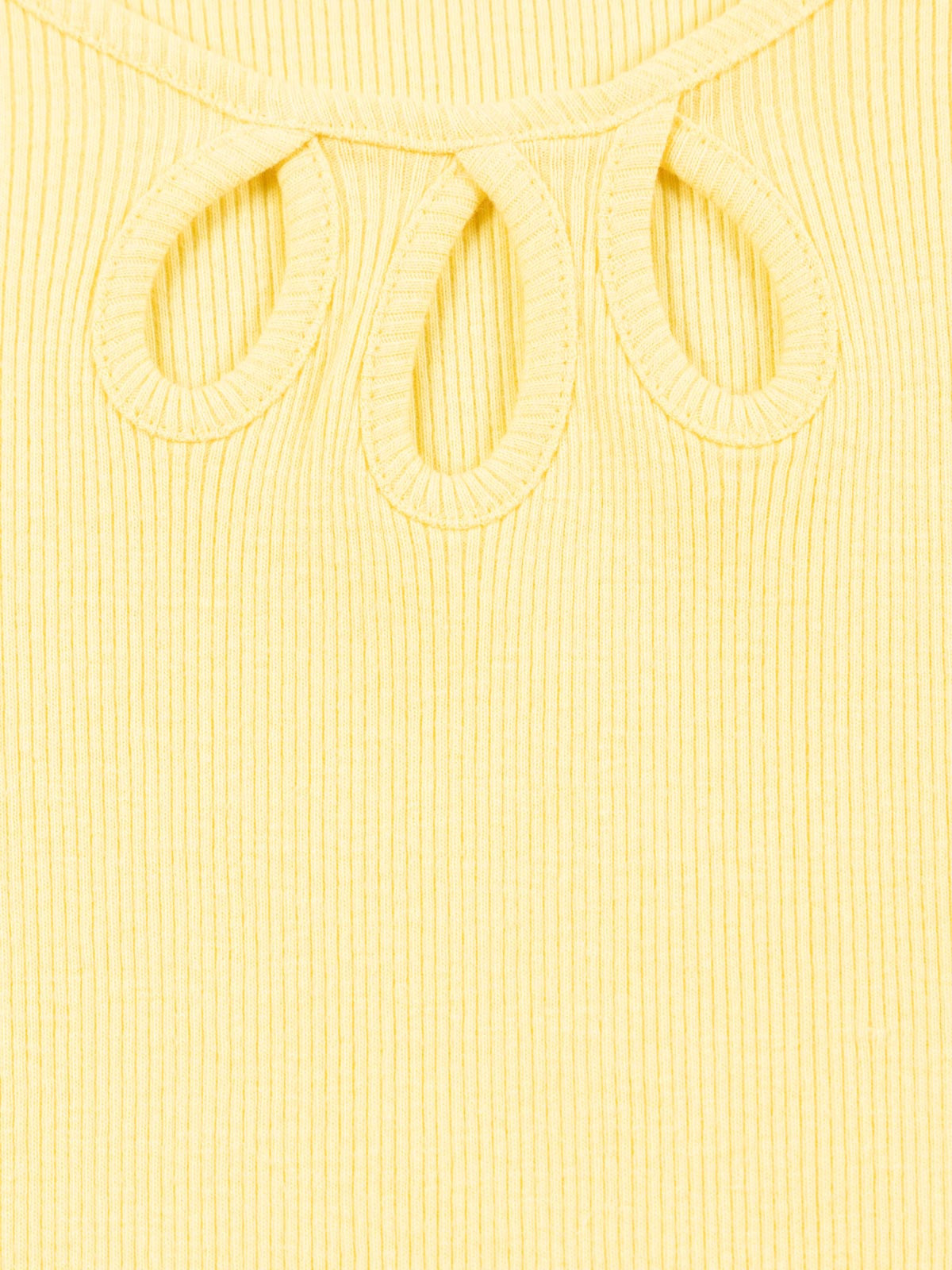 T-shirt sunshine côtelé fille (XXS-M)