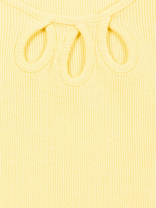 T-shirt sunshine côtelé fille (XXS-M)