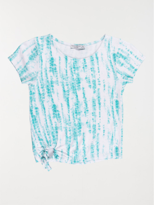 T-shirt deep dye  à nouer fille (XXS-M)
