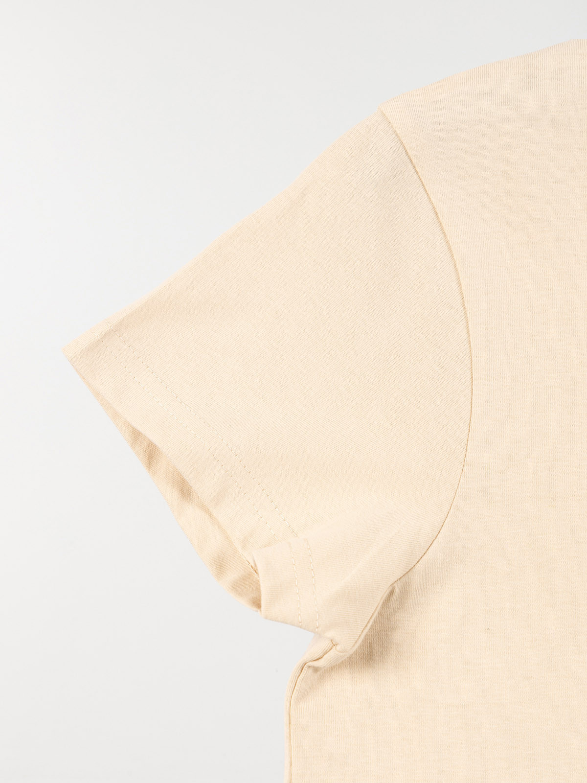 Tee-shirt garçon coloris mastic (XXS-M) Tee-shirt garçon coloris mastic (XXS-M)