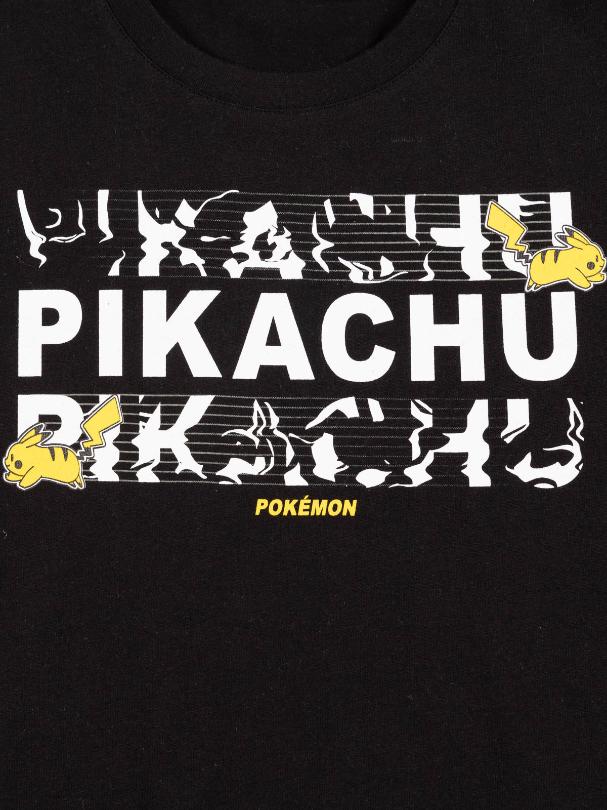 Tee-shirt Pikachu noir garçon (XXS-M)