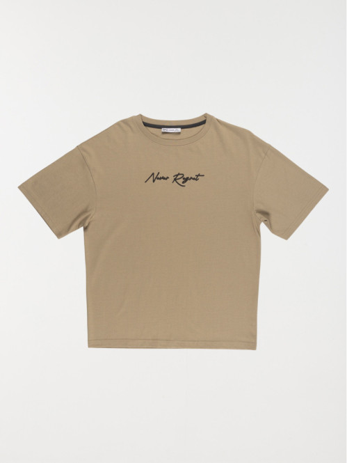 Tee-shirt vert sauge garçon (XXS-M)