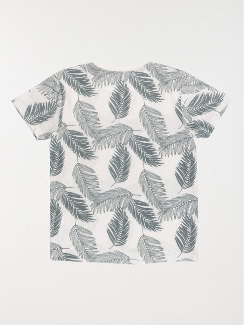 Tee-shirt motif feuillage garçon (XXS-M) Tee-shirt motif feuillage garçon (XXS-M)