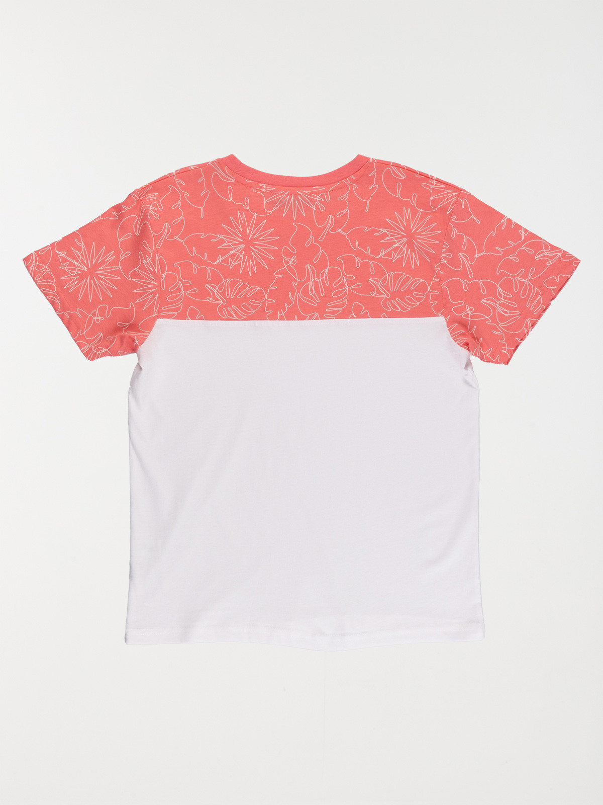 Tee-shirt bicolore garçon (XXS-M)