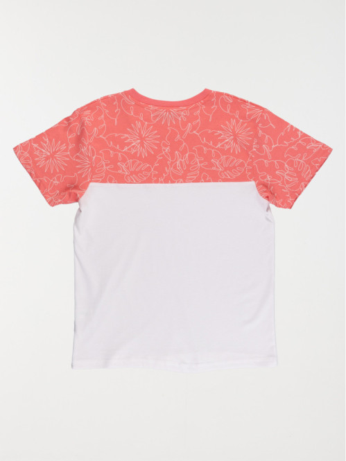 Tee-shirt bicolore garçon (XXS-M)