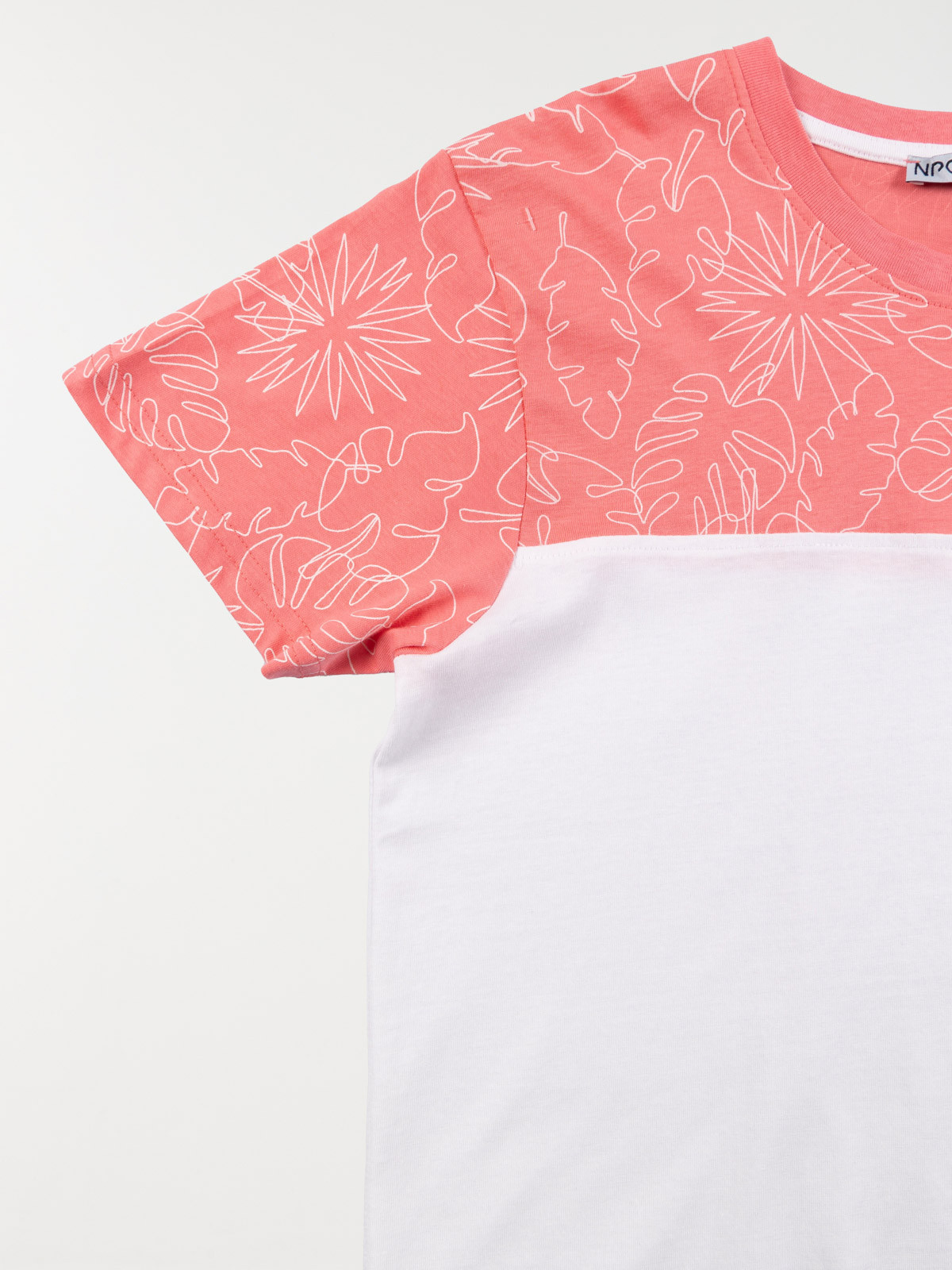 Tee-shirt bicolore garçon (XXS-M)