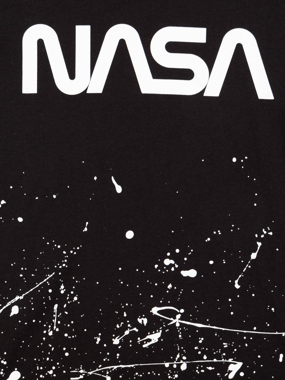 Tee-shirt NASA noir garçon (XXS-M)
