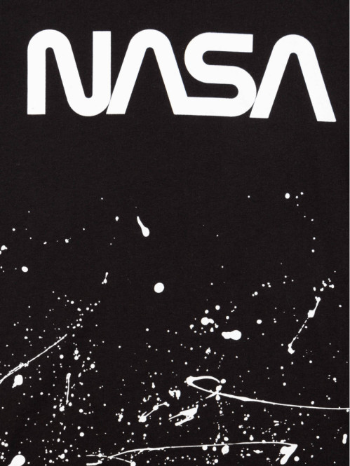 Tee-shirt NASA noir garçon (XXS-M)
