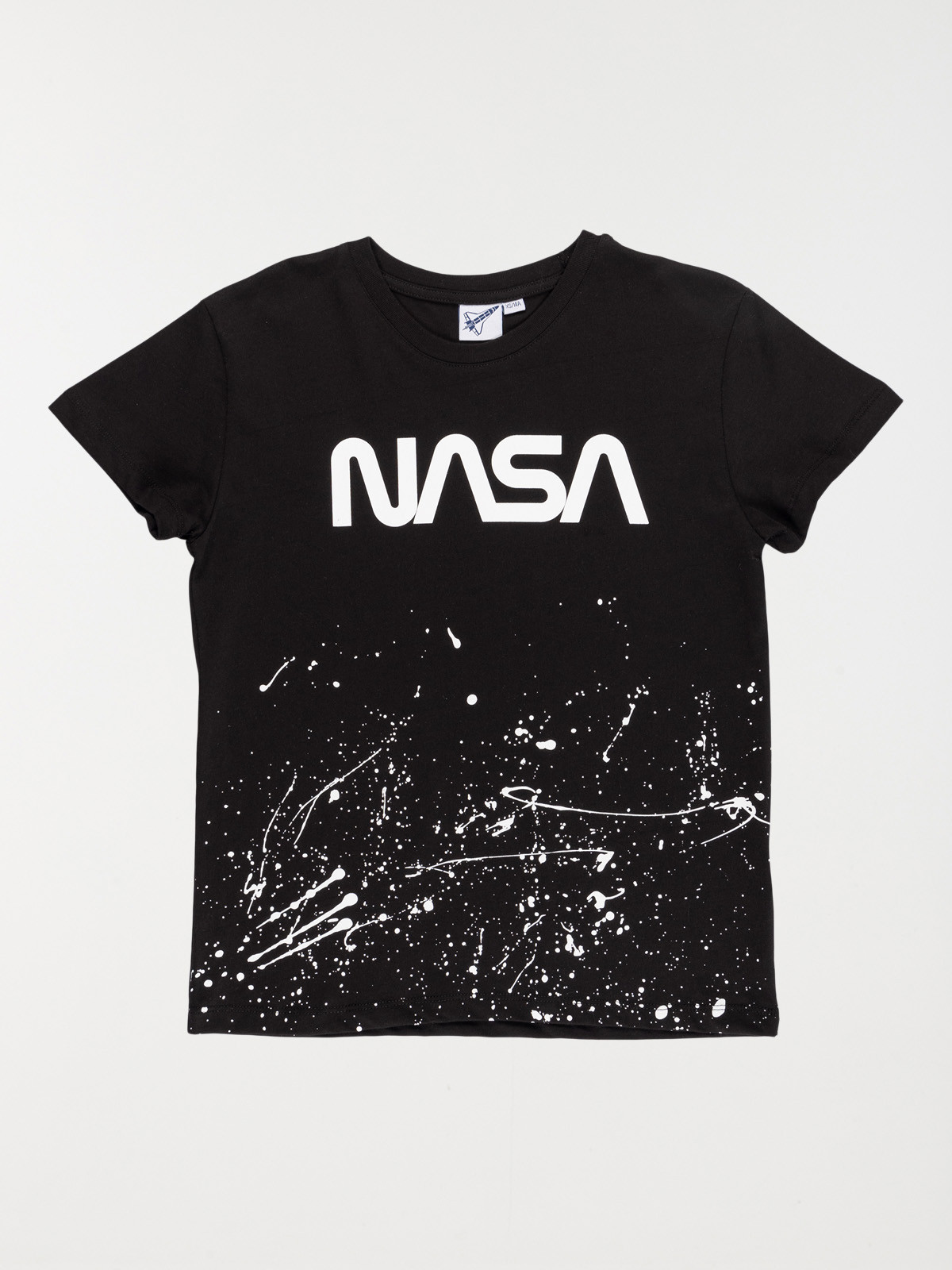 Tee-shirt NASA noir garçon (XXS-M)