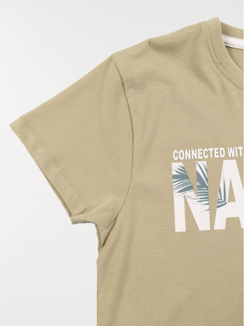 Tee-shirt nature garçon (XXS-M) Tee-shirt nature garçon (XXS-M)