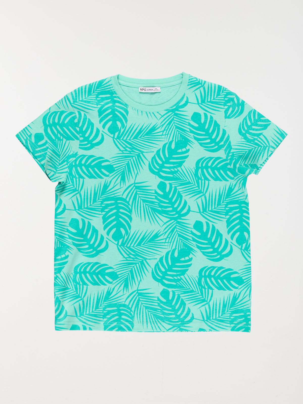 T-shirt feuille tropicale garçon (XXS-M)