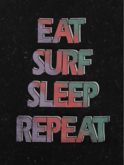 Tee-shirt imprimé noir...