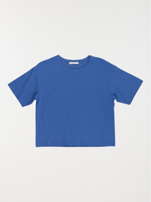T-shirt cobalt blue fille (XXS-M)