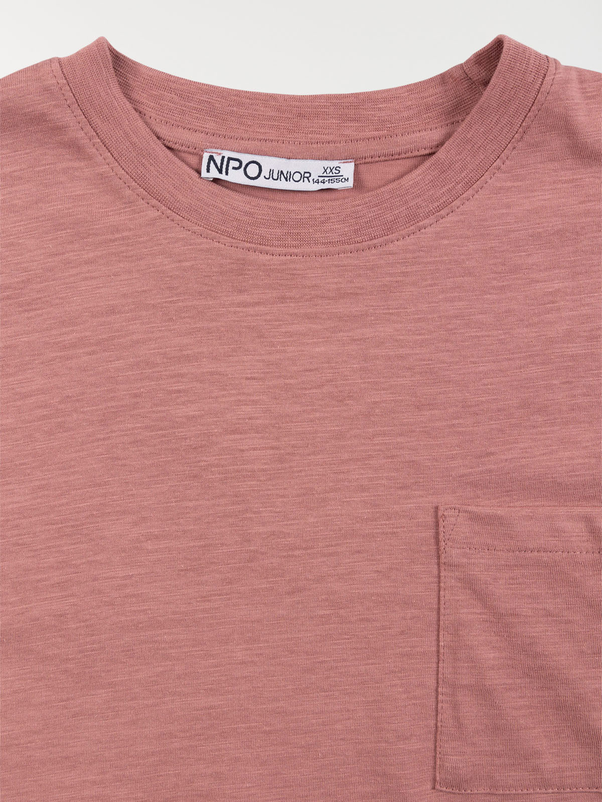 Tee-shirt vieux rose garçon (XXS-M)