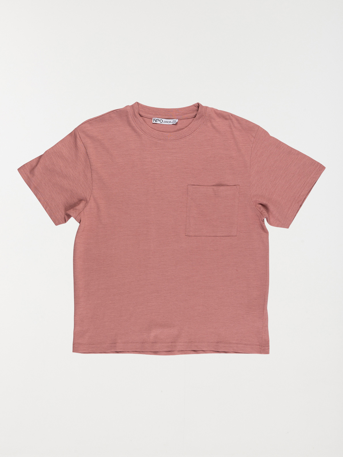 Tee-shirt vieux rose garçon (XXS-M)