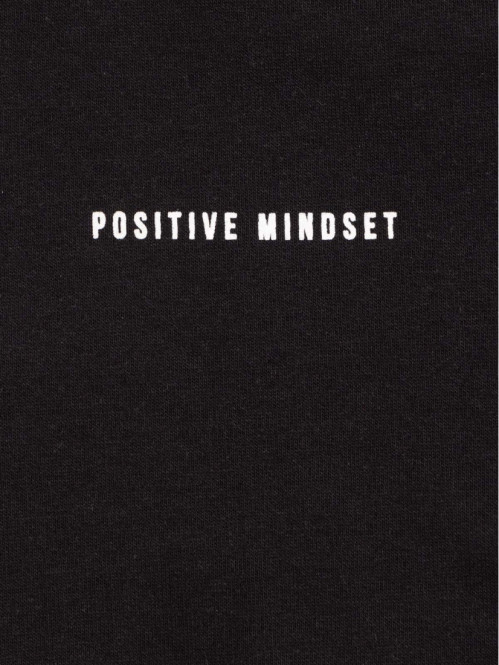 Sweat noir à capuche fille (XXS-M)