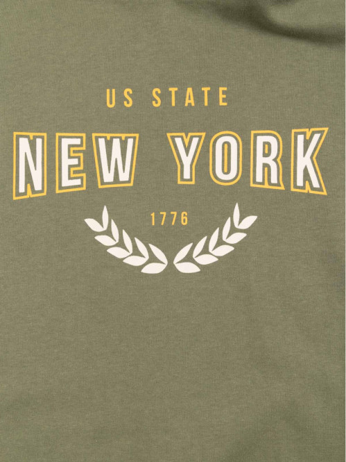 Sweat capuche New-York fille (XXS-M)