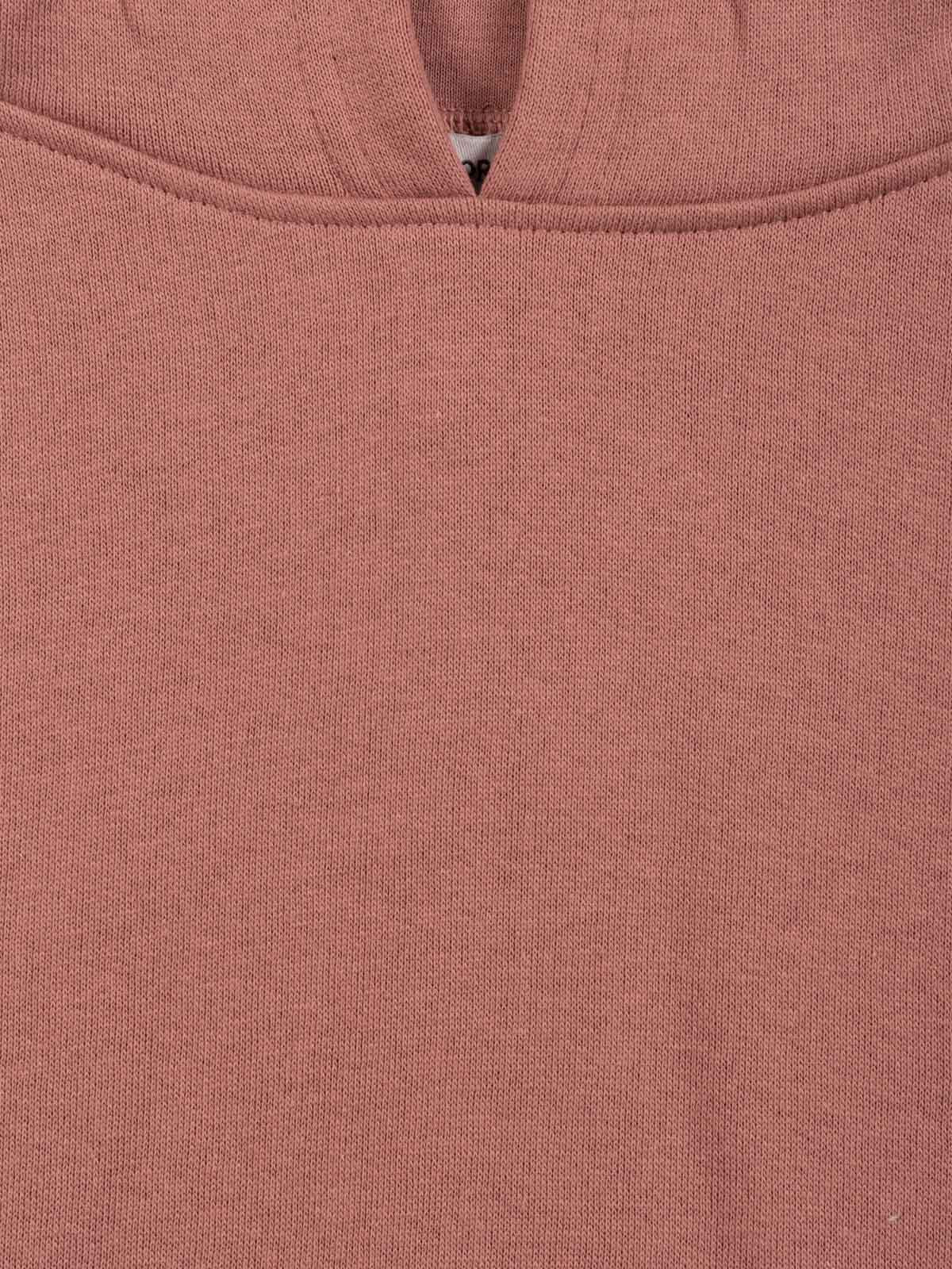 Sweat capuche garçon vieux rose (XXS-M) Sweat capuche garçon vieux rose (XXS-M)
