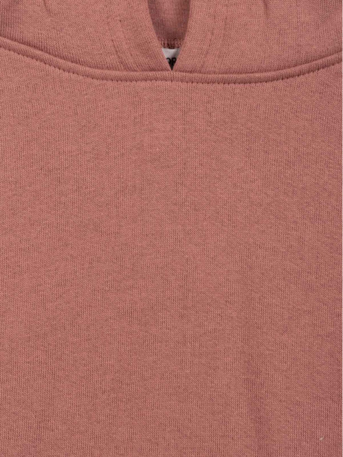 Sweat capuche garçon vieux rose (XXS-M) Sweat capuche garçon vieux rose (XXS-M)