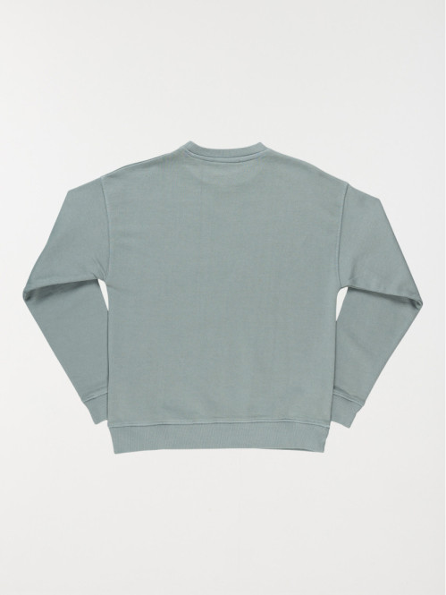 Sweat garçon bleu ardoise grisé (XXS-M)