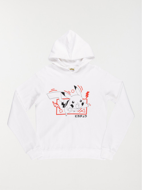 Sweat Pokémon à capuche garçon (XXS-M)