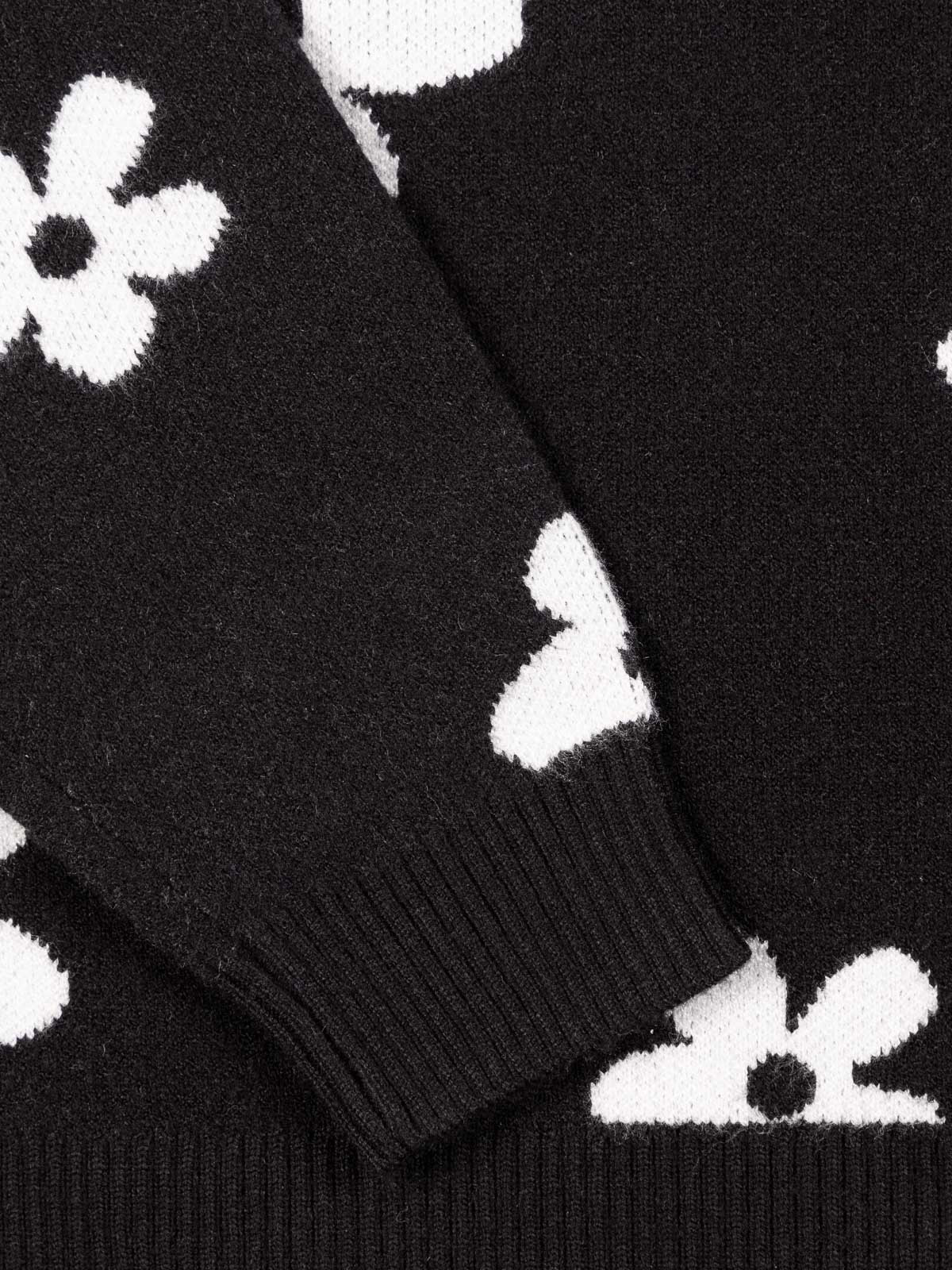 Pull fleuri fille (XXS-M)