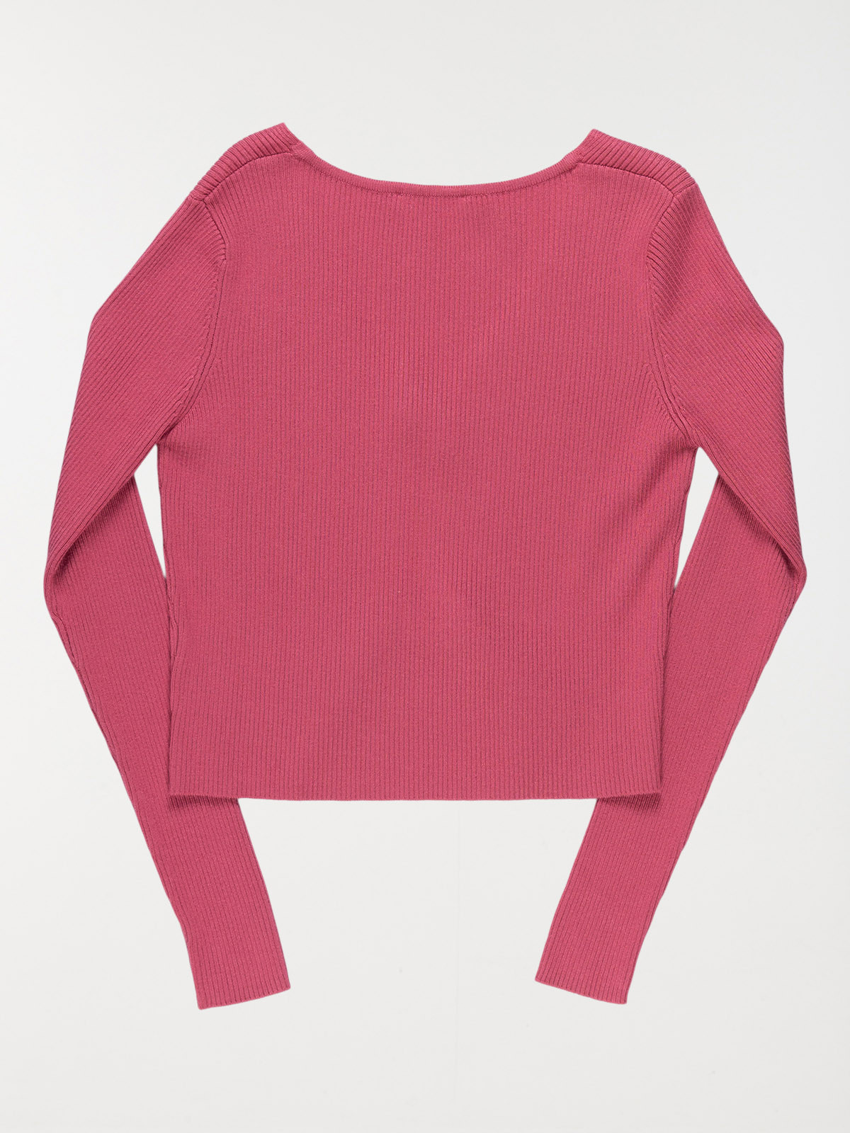 Gilet à nouer côtelé fille (XXS-M)