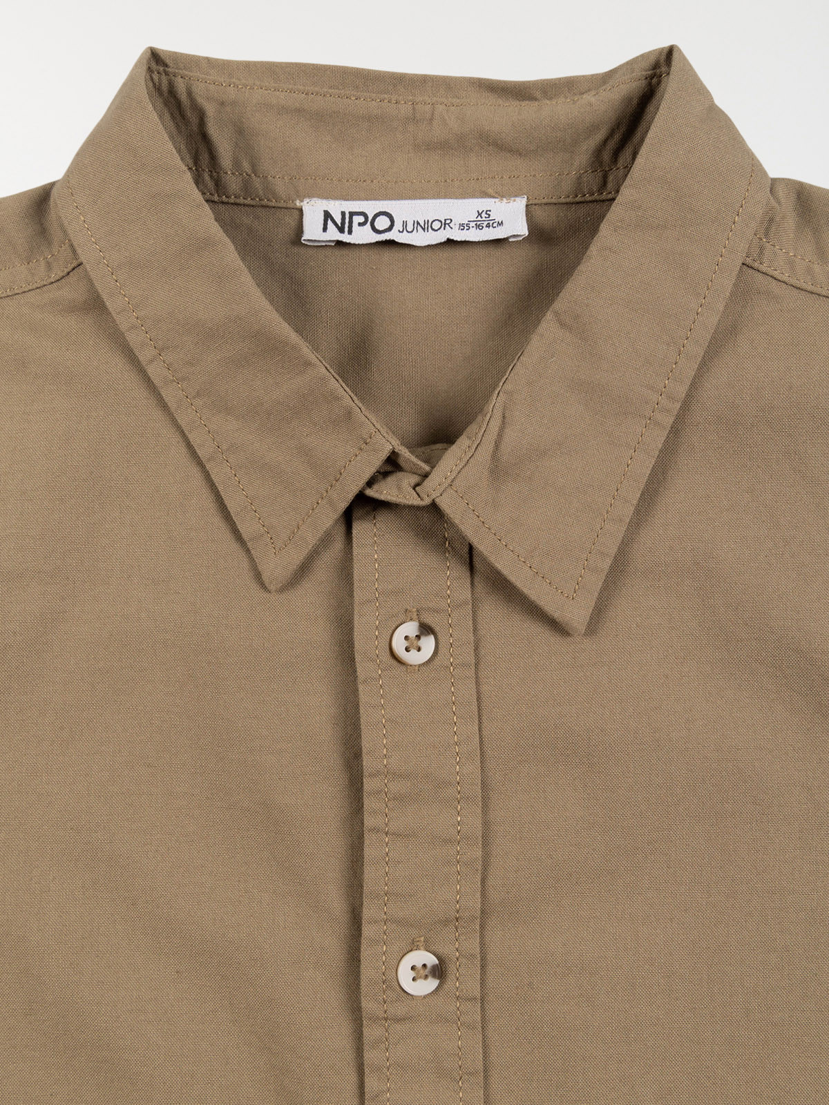 Chemise vert sauge garçon (XXS-M)