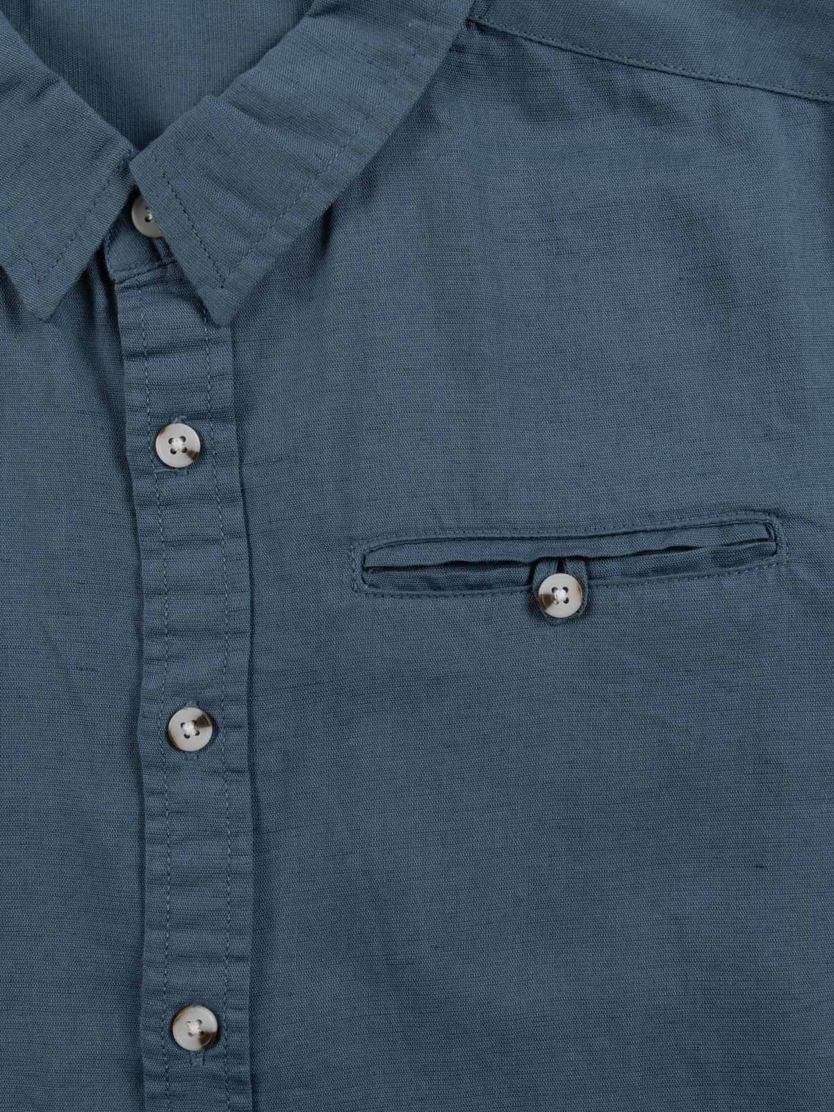 Chemise lin indigo garçon (XXS-M)