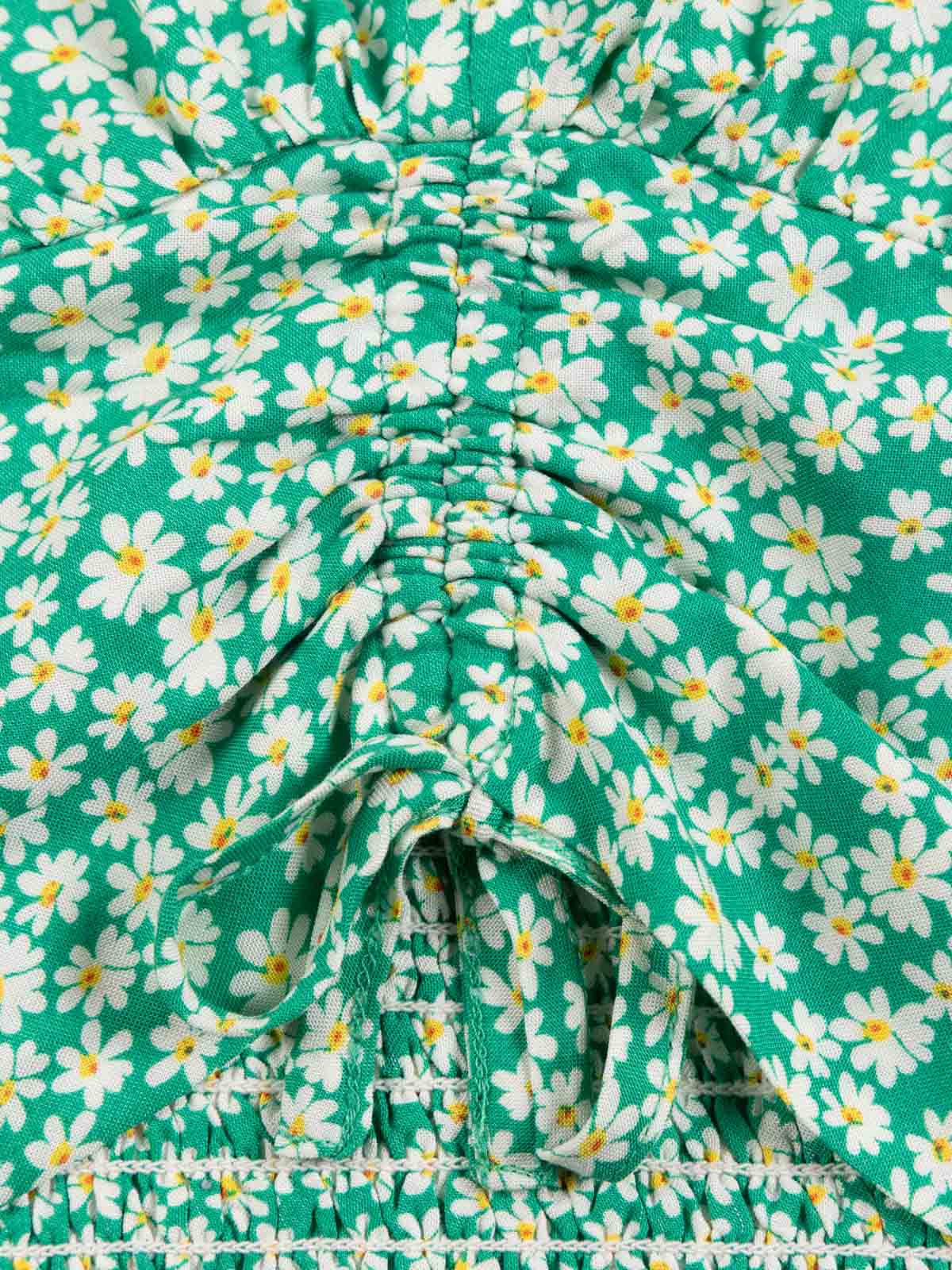 Blouse fleurie fille (XXS-M) Blouse fleurie fille (XXS-M)