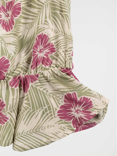 Blouse imprimée bretelles fille (XXS-M) Blouse imprimée bretelles fille (XXS-M)