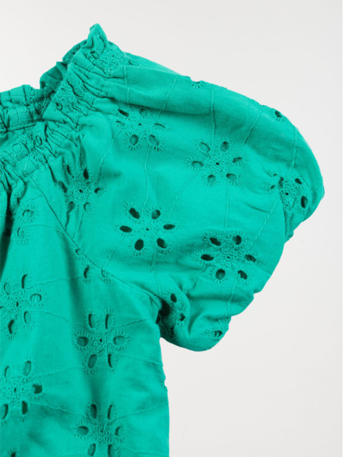 Blouse broderie anglaise...