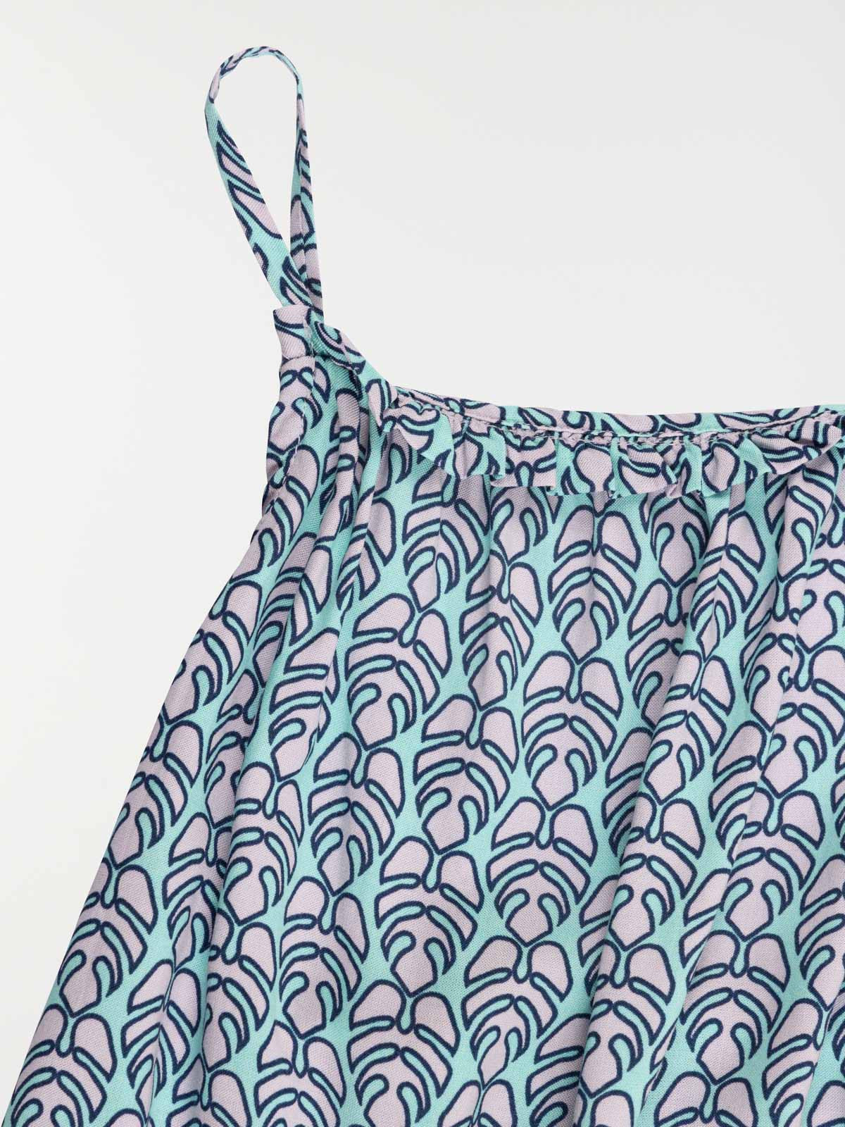 Top imprimé à bretelles fille (XXS-M) Top imprimé à bretelles fille (XXS-M)