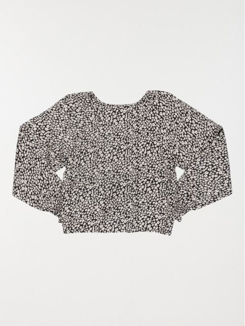 Blouse fleurie fille (XXS-M)