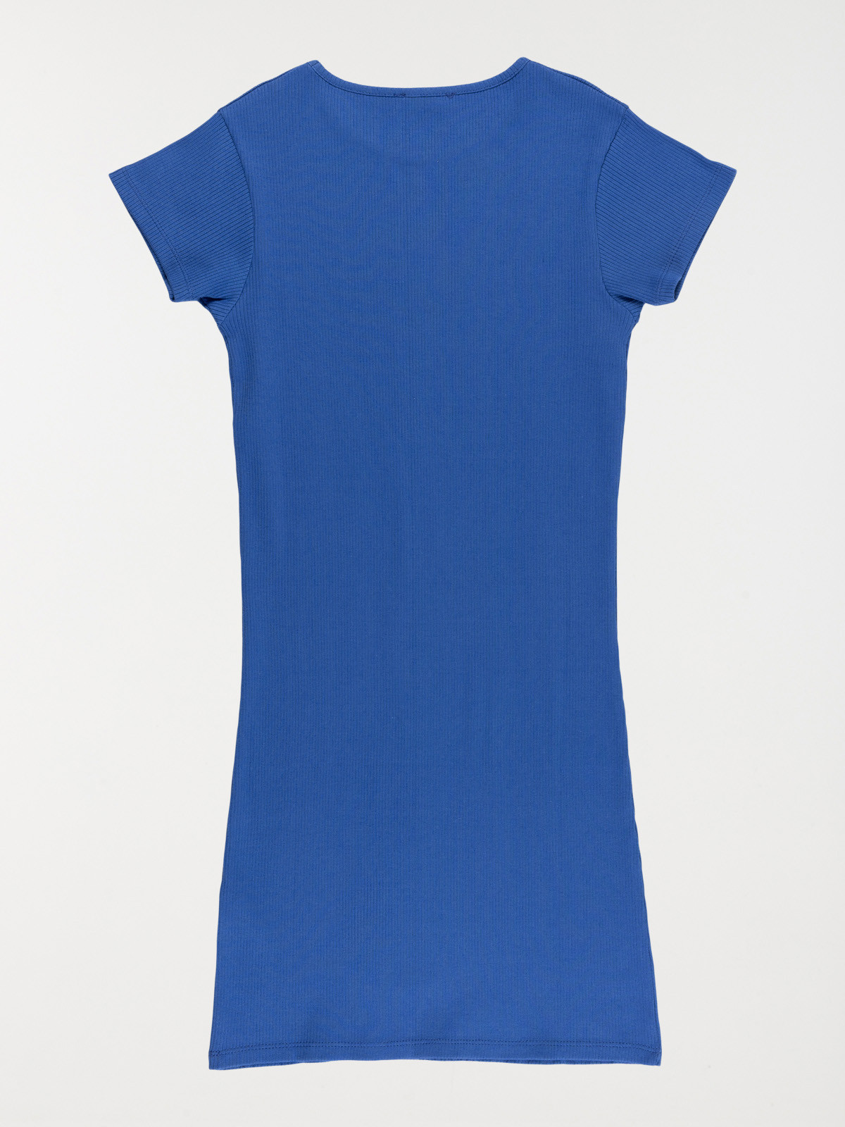 Robe cobalt blue côtelée fille (XXS-M)