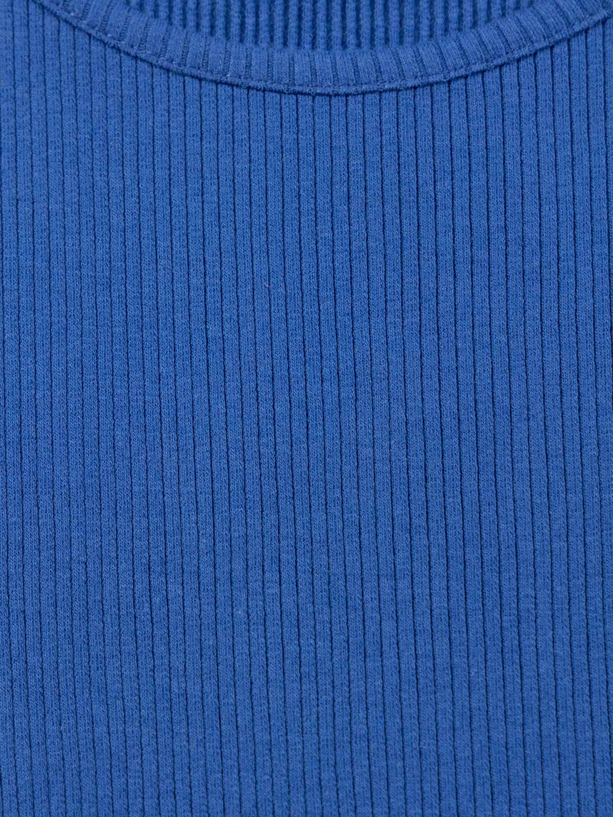 Robe cobalt blue côtelée fille (XXS-M)