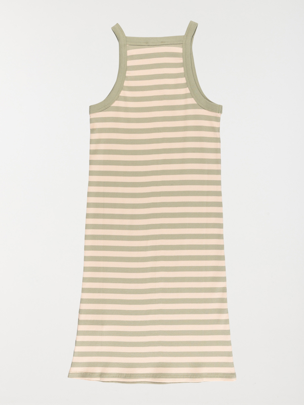 Robe maille côtelée rayée fille (XXS-M) Robe maille côtelée rayée fille (XXS-M)