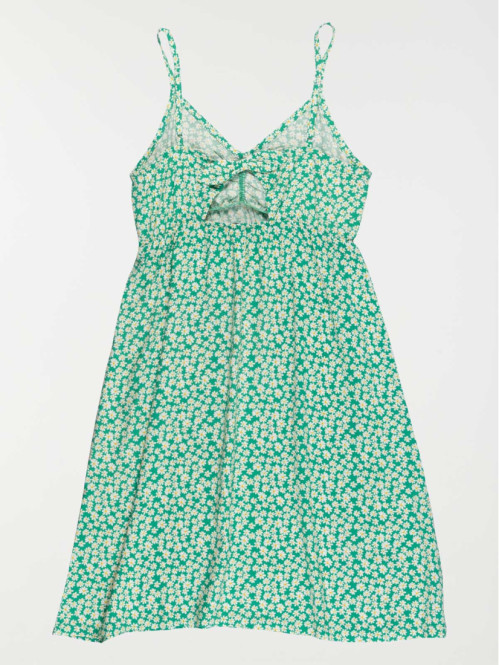 Robe fleurie à bretelles fille (XXS-M)