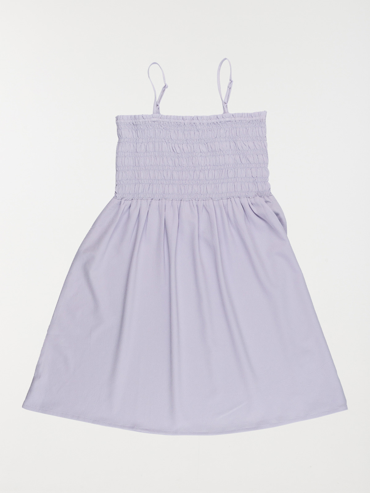 Robe smockée lilas fille (XXS-M)